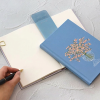 Carnet personnalisé A5 à reliure thermique, couverture rigide, cadeau promotionnel pour entreprise, agenda avec couverture en tissu et en papier, 100 feuilles