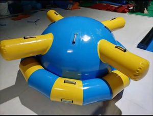 Jeux de parc <span class=keywords><strong>aquatique</strong></span> gonflables personnalisés commerciaux volant Disco bateau remorquable eau <span class=keywords><strong>aquatique</strong></span> Saturn Rocker pour événements en plein air - Product Image 5