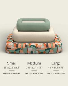 ओएम गंध पर्यावरण के अनुकूल चबाने वाले लक्जरी पालतू बिल्ली ऑर्थोपेडिक मेमोरी फोम कुत्ते बिस्तर के लिए कस्टम कुत्ते बेड वाटरप्रूफ हटाने योग्य कवर - Product Image 6