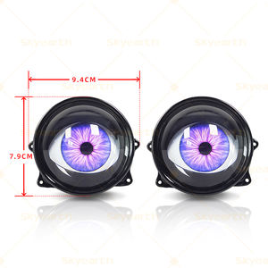 Éxito de Ventas <span class=keywords><strong>en</strong></span> Tiktok Luces de Ojo de Diablo Dinámicas de 12V y 3 Pulgadas con 6 Modos y Control Remoto Adecuadas para la Modificación de <span class=keywords><strong>Toyota</strong></span>, Honda y Volkswagen VW - Product Image 4