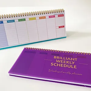 Carnet à spirale A5 tendance à <span class=keywords><strong>prix</strong></span> compétitif, couverture souple en PU, excellente qualité pour l'école, le bureau, les cadeaux, fournitures de papeterie, fournisseur en gros - Product Image 2