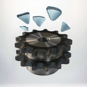 Piñones de Cadena de Rodillos de Acero al Carbono Estándar ISO para CG 150 y 125 16B, Compatibles con Cadenas y Piñones de Plástico - Product Image 6