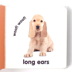 Fournisseur Édition bébé Chiots touch board books Impression hardcover Sensory 3d book - Product Image 2