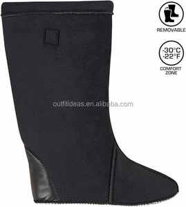 Botas de Trabajo de Goma EVA con Puntera de Seguridad Compuesta, Impermeables, Exageradas, Talla Grande 51, Estilo Kanye, para Mujer, Cálidas, para <span class=keywords><strong>Hombre</strong></span>, Color Naranja, para Esquí y Nieve - Product Image 5