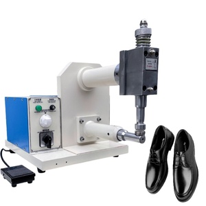 Haute efficacité bureau chaussure supérieure martelage Machine chauffage silencieux <span class=keywords><strong>cuir</strong></span> grattage pressage chaussure engrenage roulement utilisé - Product Image 4