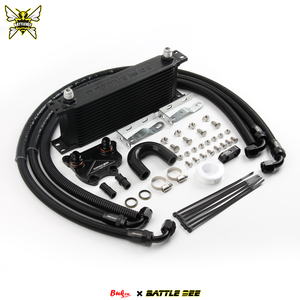 Kit Pendingin Oli Transmisi Radiator Aluminium Alloy 14-Baris untuk Mobil Balap LY*NK 03 23+ 7DCT PRO Termasuk Filter Oli Sandwich - Product Image 2