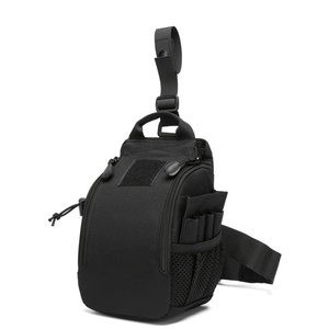 Sac de jambe portable et étanche en tissu Oxford, multifonctionnel, pour cyclisme, avec bandoulière, fermeture éclair et trousse de premiers secours - Product Image 2