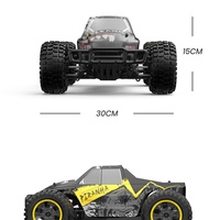 Vehículo Todoterreno de Carreras RC de 4 Canales, Escala 1:10, Control Remoto, Tracción en las Cuatro Ruedas, 2.4G, Sin Escobillas, 50-60 KM/H, Alta Velocidad