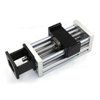 Rails de glissière verticaux à 3 axes avec composants de base à roulements, haute précision, matériau en alliage d'aluminium C7 pour machines-outils CNC