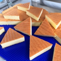 Machine professionnelle à découper les gâteaux à ultrasons pour découpe triangulaire, diamant, ronde et carrée