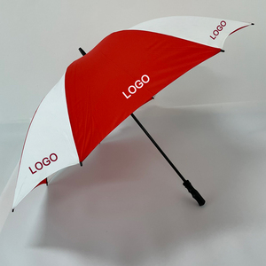 27 Inch Wholesale 190T Pongee Windproof Straight Umbrella for Promotion Advertising Umbrella With Custom Logo