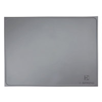 Tapis d'alimentation en silicone de qualité alimentaire de couleur unie, napperon antidérapant facile à nettoyer et étanche pour bols de chien et chat, logo personnalisé