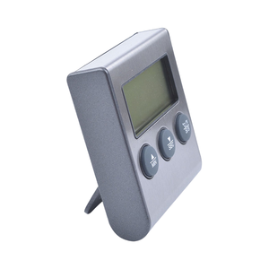 Digitale keukenthermometer, klok, timer, plastic oventhermometer voor het koken van voedsel, magnetron, vlees, rookoven - Product Image 4