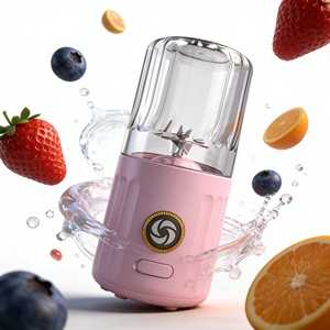 Licuadora Portátil Compacta de 260 ml, Inalámbrica con USB, de Alta Resistencia, Cuchilla de Acero Inoxidable, a Prueba de Fugas, Libre de BPA, Grado Alimenticio, ABS, Modo Turbo, para Hielo - Product Image 5