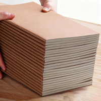 Cahiers en kraft épais en gros avec logo personnalisé, couture de haute qualité, 40 feuilles A4/A5/B5, utilisation promotionnelle