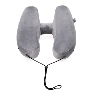 Bán buôn <span class=keywords><strong>2025</strong></span> du lịch gối tùy chỉnh Inflatable cổ gối được sử dụng cho máy bay - Product Image 2