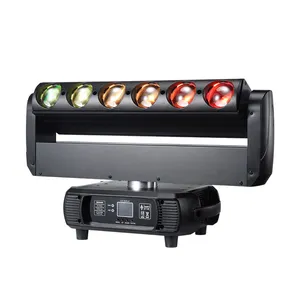 NEW! LED Moving Head Bar 2in1 Light Moving Heads Stage Lights For Dj Discos Night Club Wedding Party Lighting