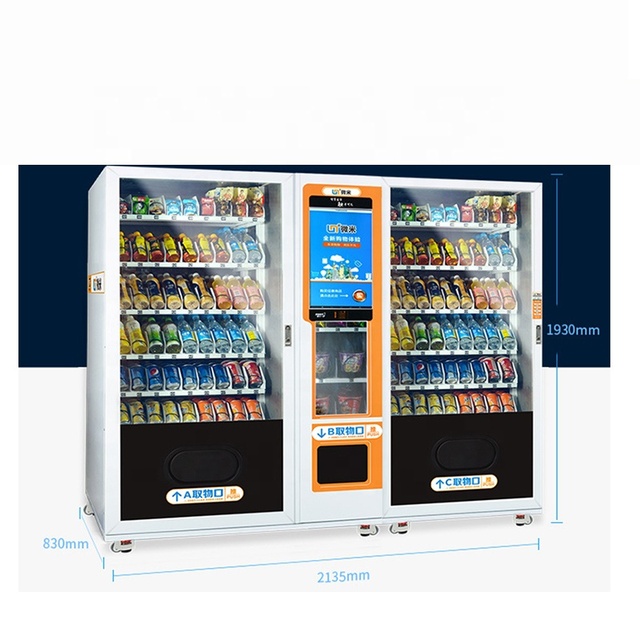 Vending Machine Combo Food Automatic Vending Machine Snacks/ice Vending Machine/vending Machine Price