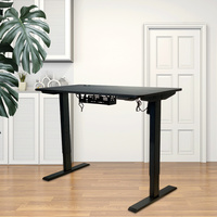 Table de bureau de levage électrique, bureau de jeu à domicile, hauteur réglable, bureau debout pour ordinateur