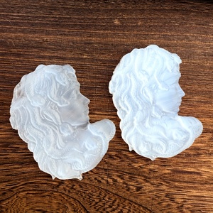 Natural Crystal Carved Figurine Crystal Carvings Selenite Medusa Head Carving Feng Shui Home Decoration - Product Image 5