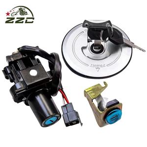 Manchon de <span class=keywords><strong>bouchon</strong></span> de réservoir de <span class=keywords><strong>gaz</strong></span> <span class=keywords><strong>pour</strong></span> moto, serrure de <span class=keywords><strong>robinet</strong></span>, serrure de porte d'accélérateur, kit de couvercle d'huile, interrupteur d'allumage <span class=keywords><strong>pour</strong></span> CBR250 500 600 250R - Product Image 4