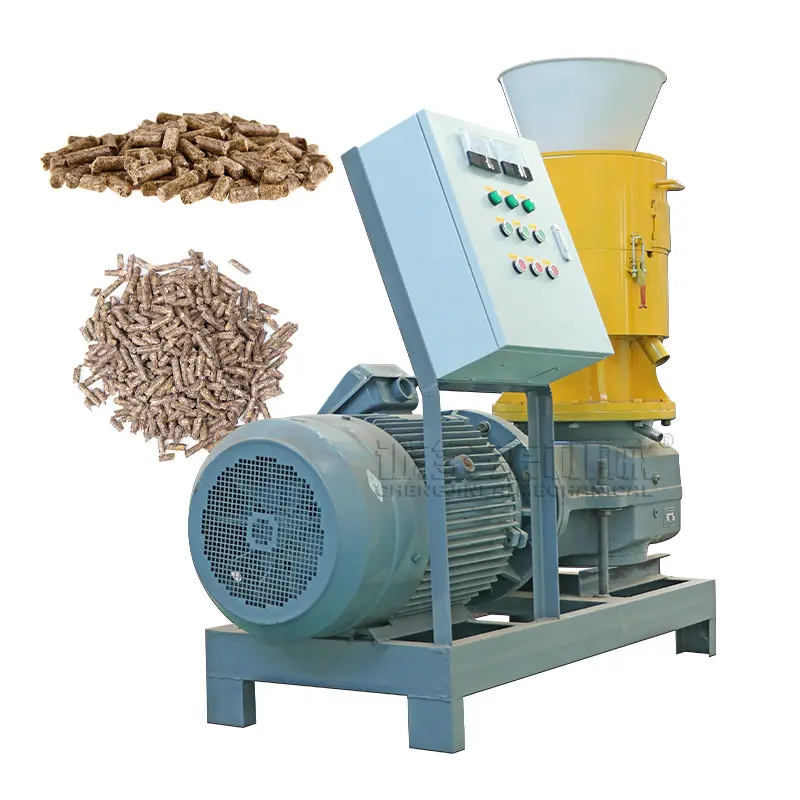 Industrial biomass pellet press wood pellet making machine granulator production line wood pellet production line