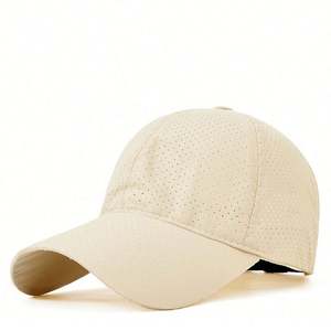 Casquette de baseball unisexe d'été à séchage rapide pour l'extérieur en tissu Oxford avec logo personnalisable et boucle en cuivre doré - Vente en gros personnalisée - Product Image 6