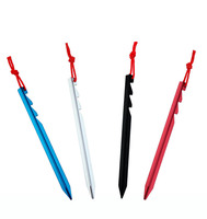 Piquets de tente en plastique durable de 18cm en gros pour le camping en plein air Accessoires essentiels pour des clous sécurisés