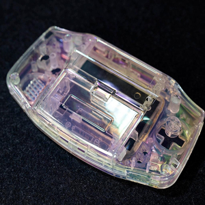 Coque pour GBA, style holographique pailleté, édition limitée, pour console <span class=keywords><strong>GameBoy</strong></span>, boutons inclus - Product Image 2