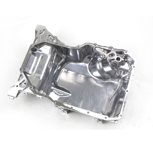 Cárter de aceite de motor de coche, bandeja de aleación de aluminio para Honda CR-V Crv RM <span class=keywords><strong>2015</strong></span> 2016, 11200-5LA-A00 K24Z R20A - Product Image 1