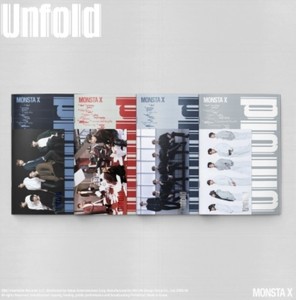 MONSTA X UNFOLD Photobook Ver. Álbum Completo Oficial Kpop CD Álbum Photobook Photocard Póster Edición Limitada Regalo - Product Image 1