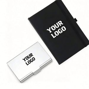 Factory Wholesale Holder With Custom Logo Id Name Wallet Credit Card Case <b>Box</b> for Business Promo Gift - Product Image 1