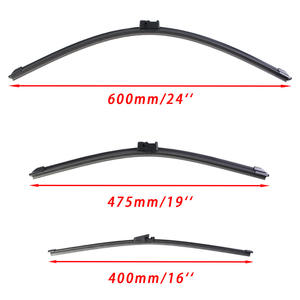 Balais d'essuie-glace avant sans cadre en caoutchouc naturel pour Buick Excelle XT, jeu d'essuie-glace pour voiture Buick - Product Image 3