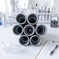Raccord anti-corrosion et résistant à l'abrasion avec revêtement interne haute performance en EXPE (Polyéthylène haute température) API 5CT Taille 3-1/2 pouces