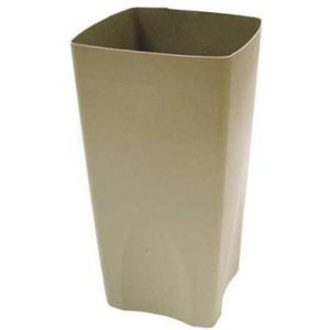 Bidone per Rifiuti Rigido Landmark 72 L Design Quadrato Beige - Product Image 1
