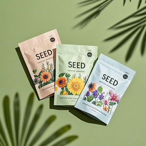 ถุงใส่<span class=keywords><strong>เมล็ด</strong></span>งา<span class=keywords><strong>ผัก</strong></span>หน้าต่างใสมีซิปบรรจุภัณฑ์พลาสติกพิมพ์ลายได้ตามต้องการ - Product Image 5