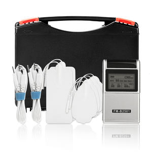 Alat Pijat <span class=keywords><strong>TENS</strong></span>/EMS untuk Nyeri Neuropati Seluruh Tubuh dengan Dua Saluran, untuk Lutut & Kaki, 25 Mode, 30 Tingkat Intensitas, dan Fungsi Musik - Product Image 6