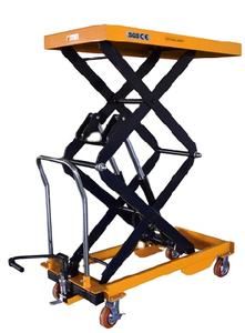 Chariot élévateur à ciseaux hydraulique électrique manuel usine CE - Product Image 3