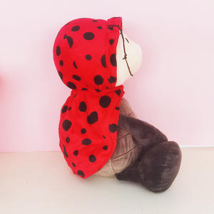 हॉट सेलिंग स्कार्ब राग गुड़िया नरम बच्चों को उपहार पशु भरे हुए खिलौने प्यारे कार्टून लादिबग प्लश खिलौने थोक - Product Image 5