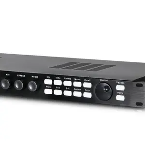 X5 processador de áudio karaokê, pré-efeitos ktv profissional digital com efeito de eco, processador x5 dsp
