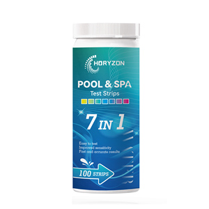 Bandelettes de <span class=keywords><strong>test</strong></span> HORYZON 7-en-1 pour piscine, spa, bain à remous : <span class=keywords><strong>test</strong></span> de l'eau (pH, chlore, alcalinité, CYA, dureté) - Product Image 5