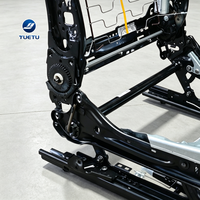 Structure de siège auto robuste en acier, squelette durable avec base de siège à ressorts et plaque de montage
