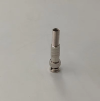 Câble coaxial RG59 étanche 75 ohms pour antenne, connecteur BNC mâle à ressort RF pour CCTV, à souder ou à sertir