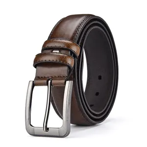 fashion designers pin buckle factory outlet suppliers belts wholesale custom leather belt for men good quality