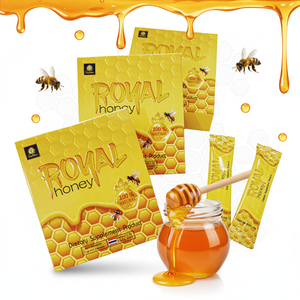 น้ำผึ้งธรรมชาติเพิ่มพลังทางเพศ VIP Royal Honey Syrup สำหรับผู้ชาย บำรุงพลังงานและสมรรถภาพทางเพศ รับผลิตแบบ OEM แบรนด์ส่วนตัว - Product Image 1