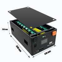 EU-Lagerbestand EEL V6 Pro Leere Batterie DIY-Kit Box JK 200A BMS 48V 51.2V 280AH LiFePO4 Zellen Akkupack 48V für EVE CATL Zellen DDP