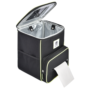 Custom Waterproof Leak Proof Hanging Trash Bag Trash Bin Car Trash Can For Car