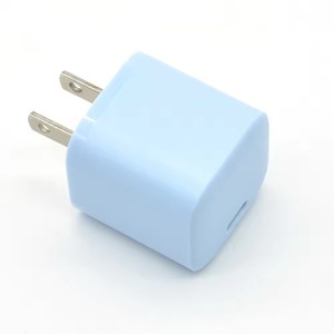 Chargeur mural USB PD 3.0 20W avec port Type-C pour iPhone 15, <span class=keywords><strong>OnePlus</strong></span>, OPPO - Prise US - Product Image 1