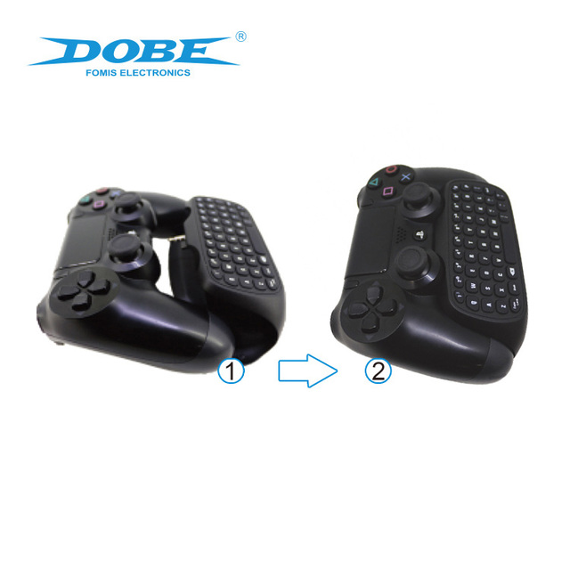 DOBE Factory Direct Supply 2.4G Wireless Keyboard Keypad for PS4 DualShock Controller Game Accessories