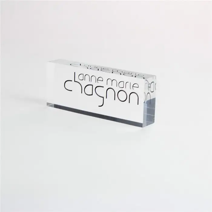 Clear Solid Colored Acrylic Display  Plexiglass Cube Brand Logo Acrylic Block Wholesale